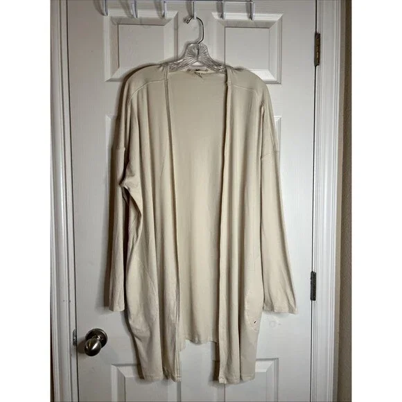 NWOT Intimately Free People‎ Cozy Does It Sleep Cream Cardigan Size Large - Picture 3 of 10